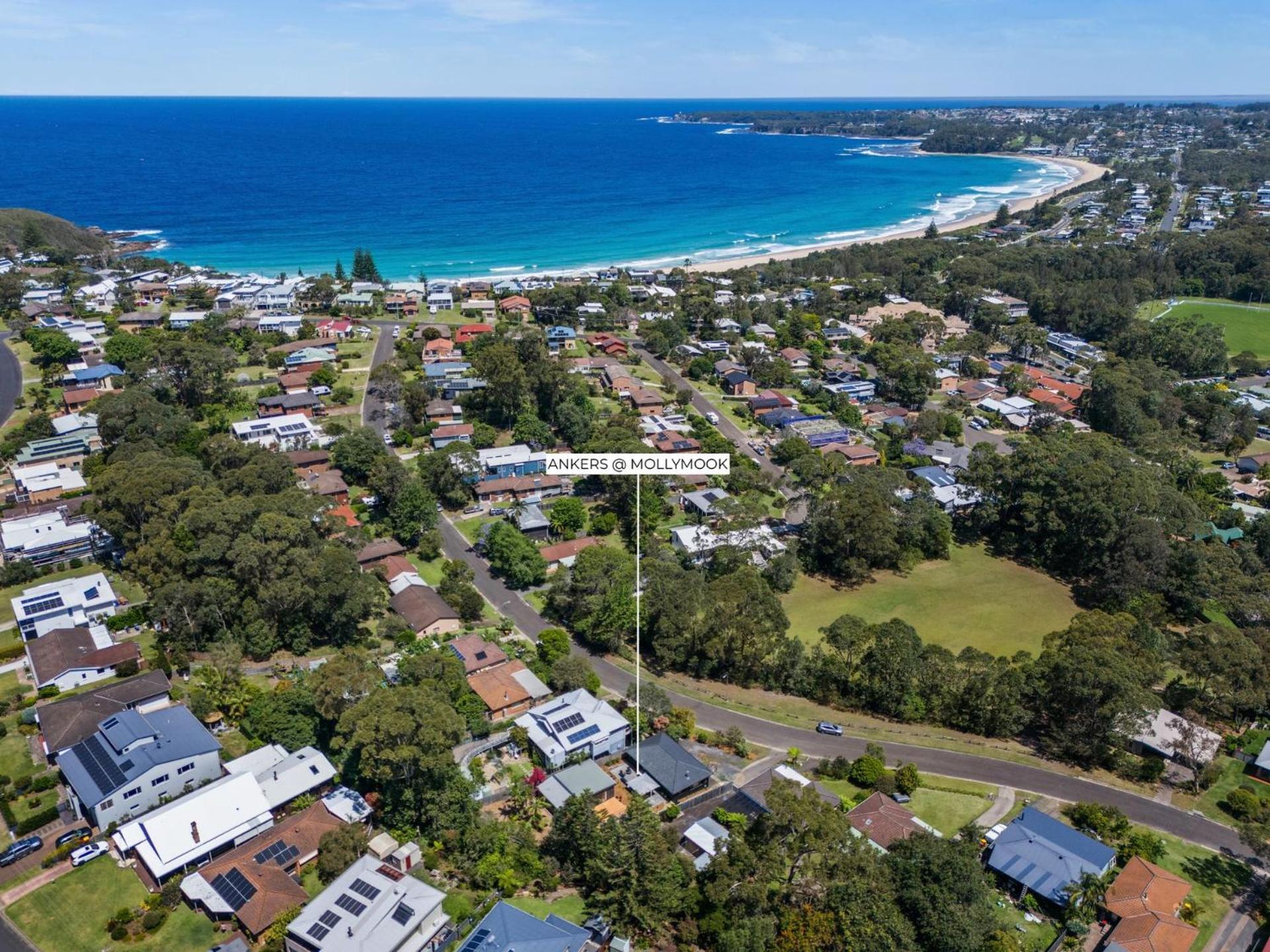 Ankers At Mollymook Villa Narrawallee Eksteriør billede